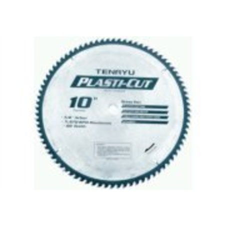 PROFESSIONAL PLASTICS Circular Saw Blade - 1106065, 10.0 Dia, 80 Tooth, .625 Arbor [Each] HSAWBLADE10X80X.625-C1106065